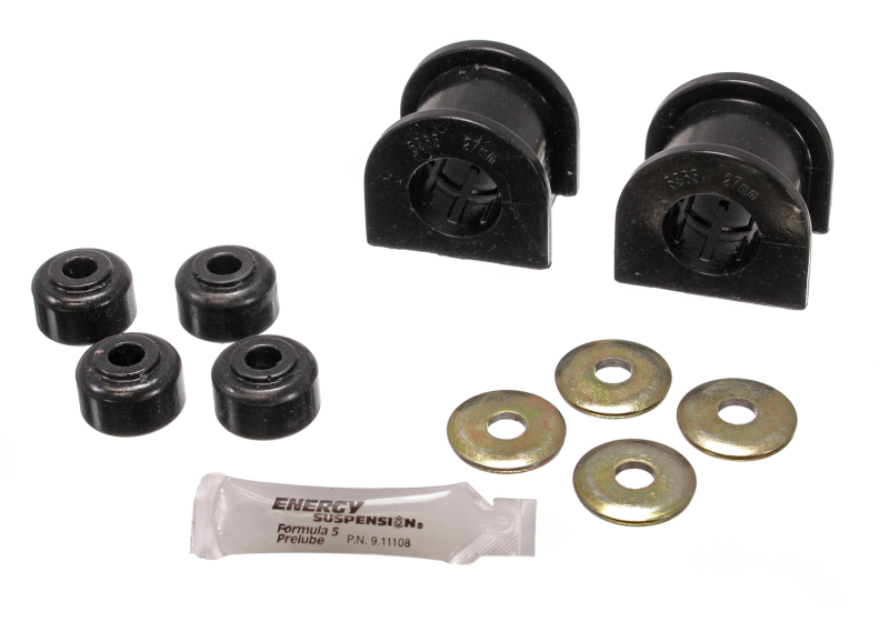 Toyota Pickup Sway Bar Bushing Set - Front - Energy Suspension - 26mm Performance Polyurethane - Black - `95-`04